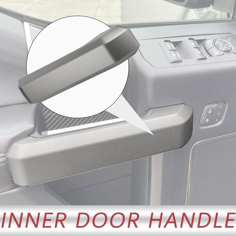 TQPONLY 1 Pcs Interior Inner Door Handle Cover Trim |