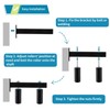 Skelang Slide Gate Guide Roller, 6" UHMW Hard Nylon Guider,
