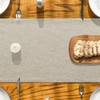 Artoid Mode Light Brown Autumn Table Runner, Washable, Kitchen Dining
