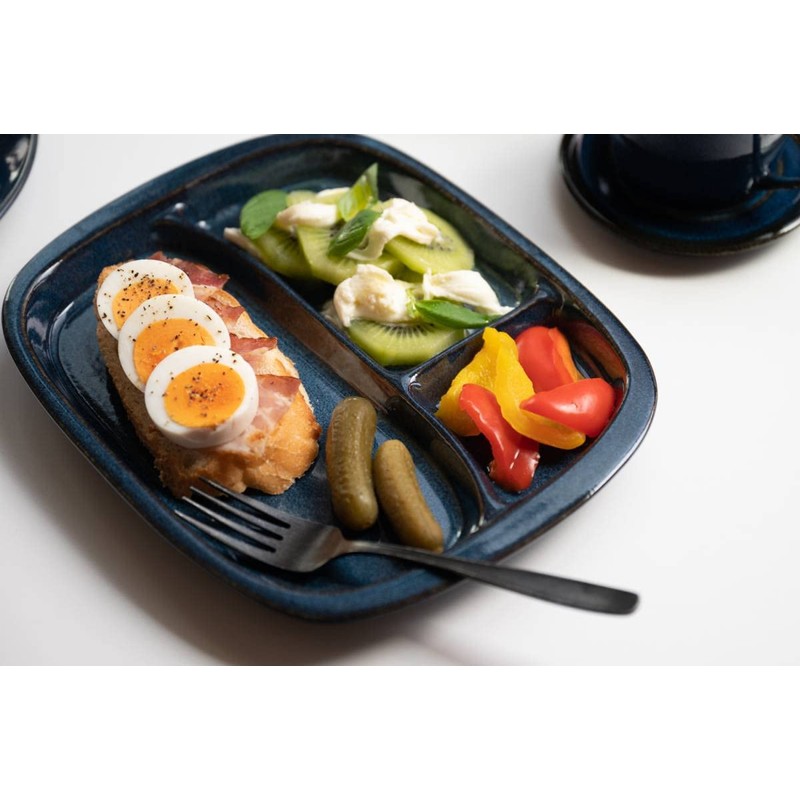 Yamani Nordic Blue, Deep Blue, Lunch Plate 35192534