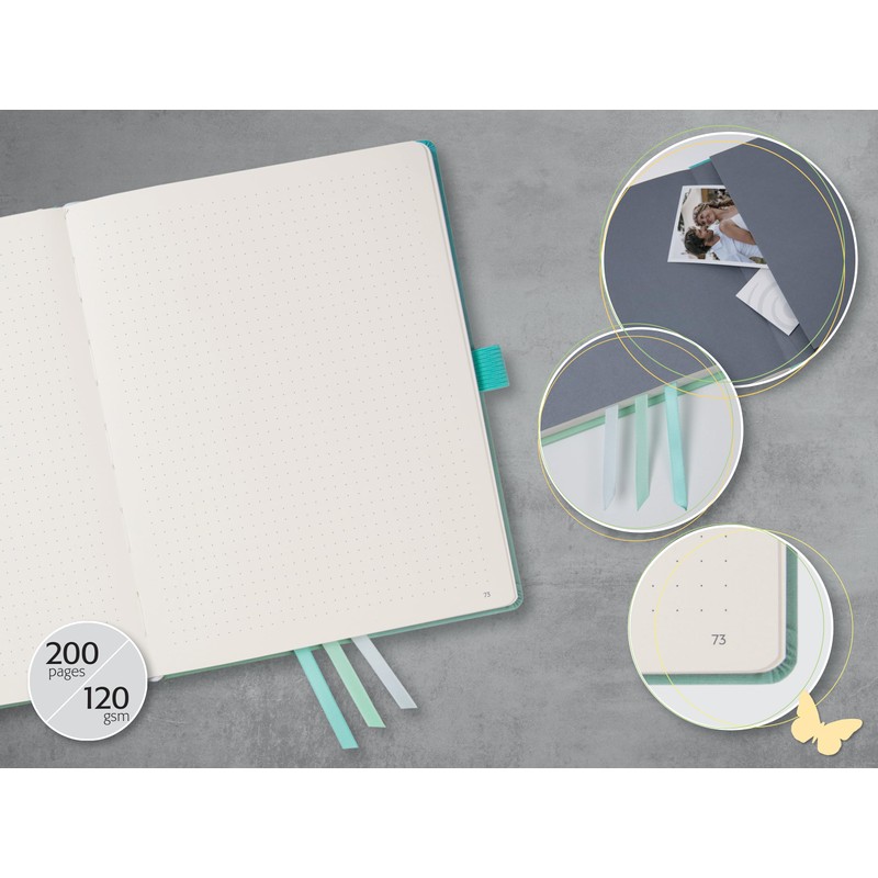 Sigel JB102 Bullet Journal Jolie, Dot Lining, Thick 120 g
