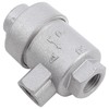 ASHATA Aluminum Air Valve,Threaded 1/4" BSPT Aluminum One-way Quick Exhaust