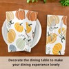 senya Thanksgiving Cloth Napkin Thanksgiving Autumn Pumpkin Cloth Napkin Set
