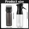 Zicotour Continuous Hair Spray Bottle and Root Comb Applicator Bottle