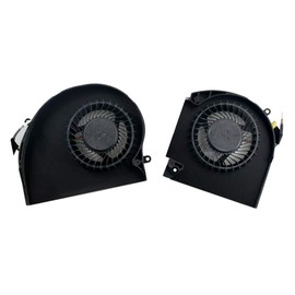 Rangale CPU + ventilador de refrigeración GPU para Dell Alienware 17 R4 R5 Series Laptop P31E ALW17C 0K2PKV 04RFW1 MG75090V1-C060-S9A MG75090V1-C070-S9A
