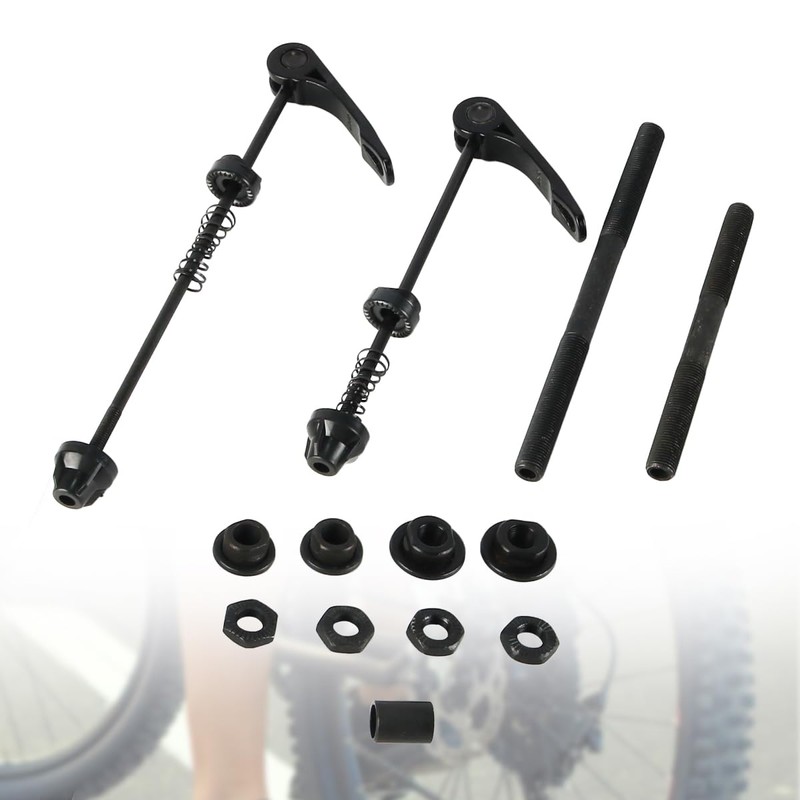 zalati 1 Pair Quick Release Bicycle Wheel Axle for Roller
