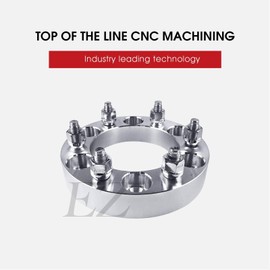 EZAccessory 4 Wheel Adapters Spacers 6x5.5 (6x139.7) Thickness 1" 78mm Bore