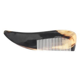 FOMIYES Sturdy Natural Horn Hair Comb Pointed Tail for Men Women Hair Shaping Tool Detangle Fine Tooth Comb