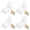 HAVANSIDY 4PCS RV Sliding Door Guide, Sliding Barn Door Hardware
