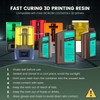 SUNLU 3D Printer Resin 1kg, Fast Curing Standard 3D Resin