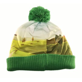 John Deere Toddler Tractor Stocking Cap Fits Ages 2-4 Green