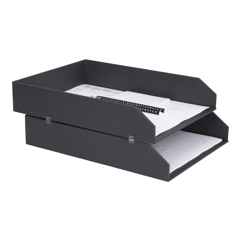 Bigso Box of Sweden, MDF 789245601 N Courier Stackable Bins
