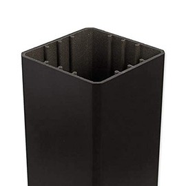 1 Trex Charcoal Black Color Post Sleeve 4 in. x 4 in. x 39 in.