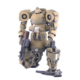 Cavico MIM-015-DY Camp Liesen Mars Human Heavy Machinery Series, No. III Heavy Machinery, Late Production, Dark Yellow, 1/35 Scale, Total Height: Approx. 5.5 inches (14 cm), Plastic Model