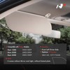A-Premium Left Driver Side Sun Visor without Mirror - Compatible