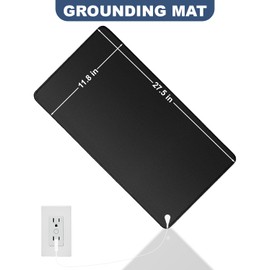 Grounding Bed Mat, Grounding at Home, Office, Indoor,11.8x27.5