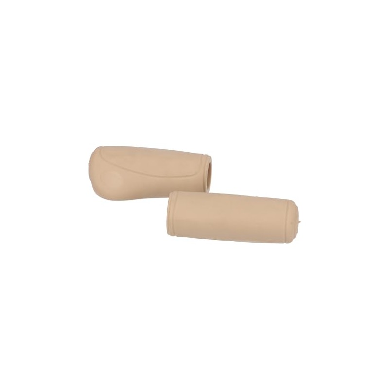 Bicycle Grips 92 mm NR.438 Ellipsis Beige Pair TPE Shift