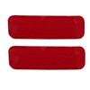 2X REAR SIDE BUMPER REFLECTOR Left and Right FOR FORD