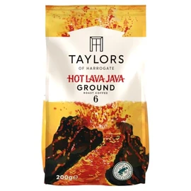 Taylors of Harrogate Hot Lava Java Ground Roast Coffee, 200g