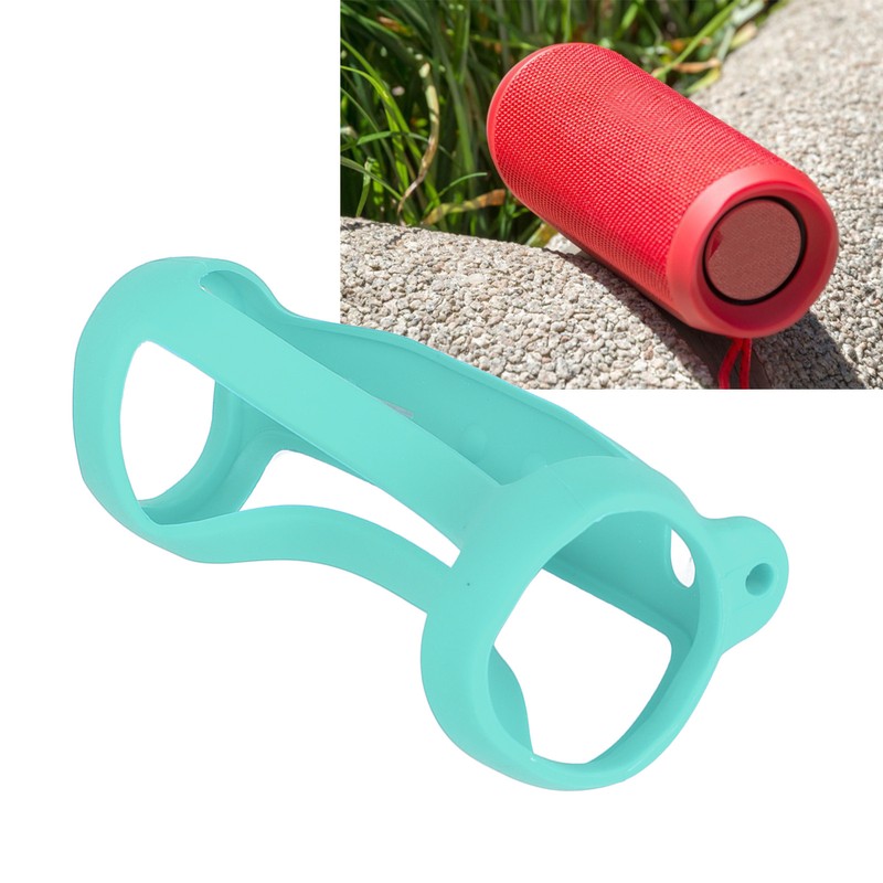 For Flip5 Silicone Case Speaker Silicone Protective Cover with Shoulder