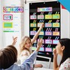 Class Jobs Pocket Chart, 1 Pocket Chart+83 Erasable Cards+3 Metal