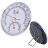 tomtask Thermometer/Hygrometer Analog Freestanding Hygrometer Thermometer Hygrometer Sauna Retro Wall
