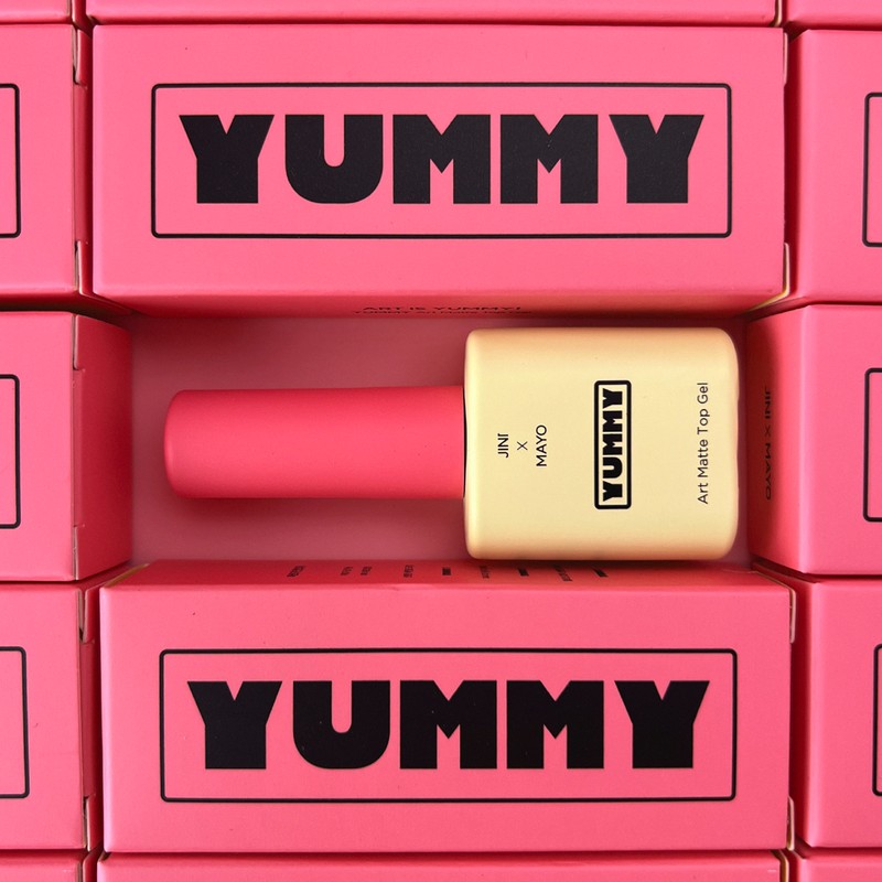 classic nail Yogomayo Yami Matte Top Gel Wipe Type Matte