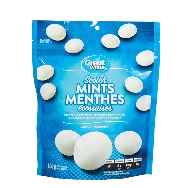 Scotch Mints Candy - 600 gram resealable bag