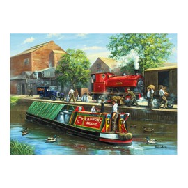 Kevin Walsh K33004 Nostalgia Canal Transport 1000pc Jigsaw Puzzle