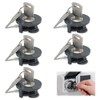 Pack of 5 socket locks, socket lock for earthing contact