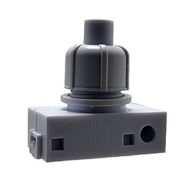 Built-in Pressure Switch White for Lamps 250 V 2 A