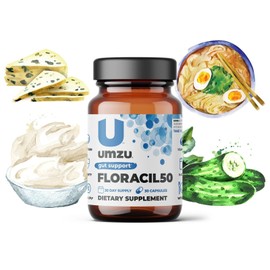 UMZU Floracil 50 - Probiotic With Lactobacillus Rhamnosus and Reuteri