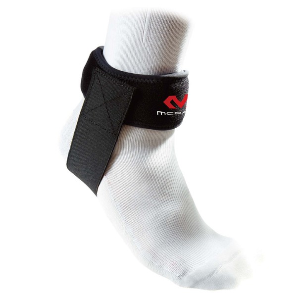 McDavid Ankle Supporter, Achilles Support, Left and Right Use, Pad, Achilles Tendon, Compression, Black, Sports, Daily Life, Black