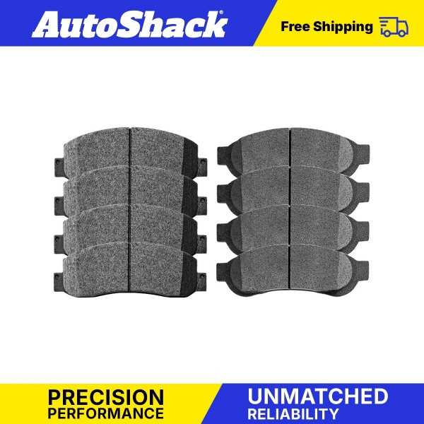 Auto Shack Front and Rear Ceramic Brake Pads for Ford