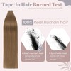 UK-Fashion-Shop Tape in Hair Extensions Human Hair Real Hair Exension