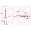 MEGAFastener FWTO Zinc Plated 3.25" Eye Lag Self Tapping Drilling