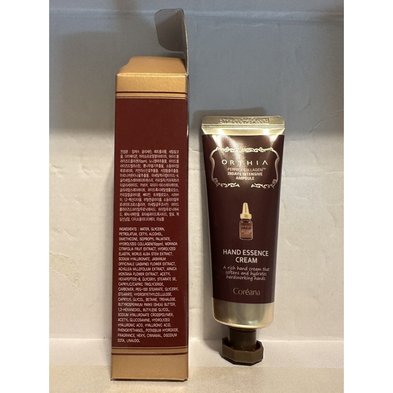 Coreana [COREANA] Orthia Perfect Collagen 28days Hand Essence Cream -
