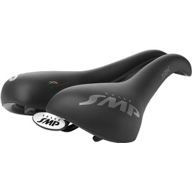 SMP4Bike Selle SMP TRK Large Saddle, Black, 27.2 x 17.7 cm