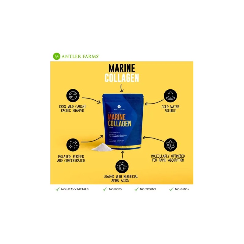 Antler Farms Colageno Marino 12 Oz