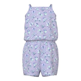 NAME IT Girls' Nmfvigga Strap Suit, Purple Heather