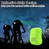 Ruayia Rain Cover for Backpack with Reflective Stripes, Waterproof Backpack