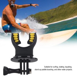 Tangxi Cámara Mordida Mordida, Conjunto de Montaje de conexión de Abrazaderas fijas de Surf para 7/6/5/5/3/3+, para SJCAM, para Eken, para cámara de acción Yi