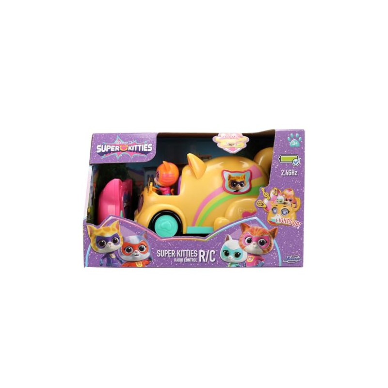 Jada Auto Radio Control SuperKitties 17 cm con luce e