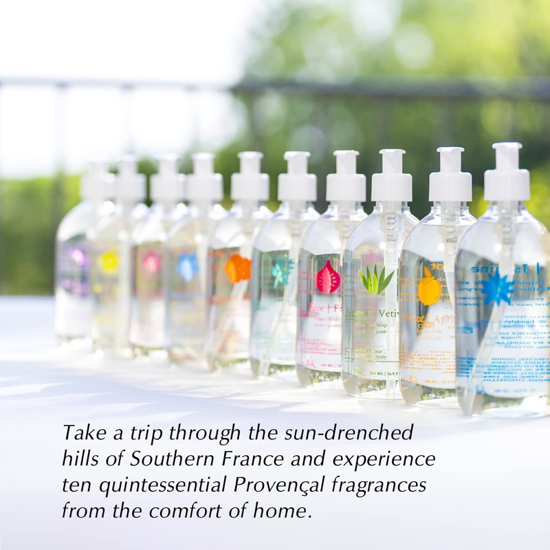 Provence Sante Natural Liquid Soap - Moisturizing Almond Oil Hand