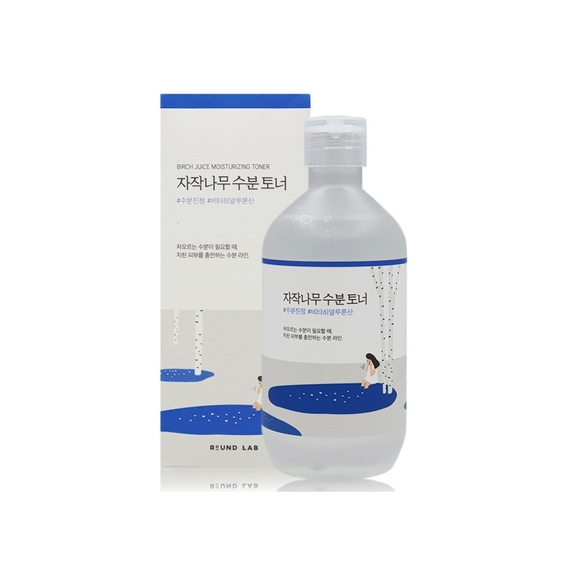 Round Lab Birch Hydration Toner 300ml / Skin Soothing /