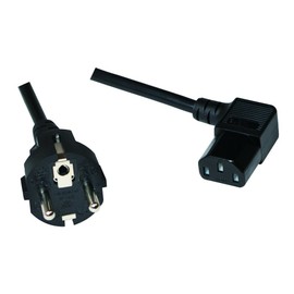 LogiLink CP117 Power Cable Schuko Plug to C13 Socket 2 m Black