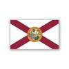Florida State Flag Magnet | 5-Inches by 3-Inches | Premium