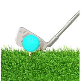 NAVIKA Plain Teal, White & Neon Pink Golf Ball Set | Sleeve of 3 Golf Balls | Fun Gift for Women Golfers | Girly Hot Pink and Turquoise Vibrant Colors