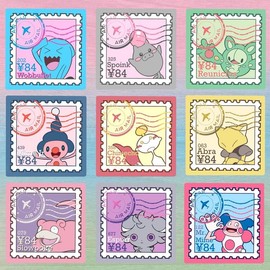 Psychic Type Decorative stickers for Flasks, skateboards, phones, etc. - Style: Wobblefett