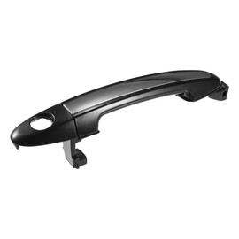 A ABSOPRO Front Left Car Door Handle Exterior Door Handles for Hyundai Santa Fe 2007-2012 Plastic Black